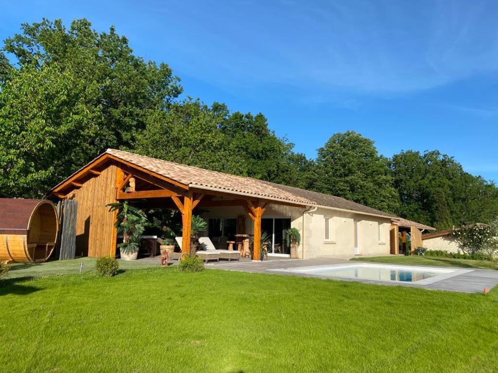 Le Refuge Des Epicuriens Villa Eymet Exterior foto