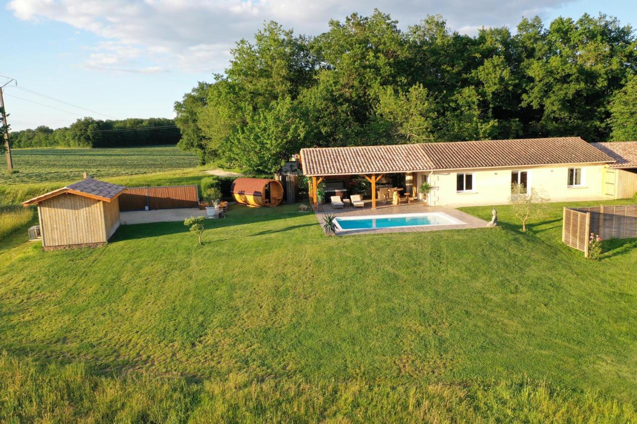 Le Refuge Des Epicuriens Villa Eymet Exterior foto