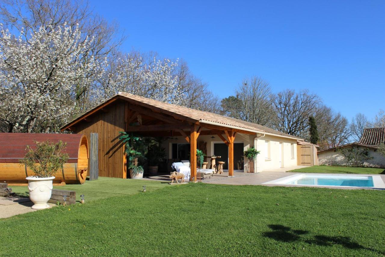 Le Refuge Des Epicuriens Villa Eymet Exterior foto