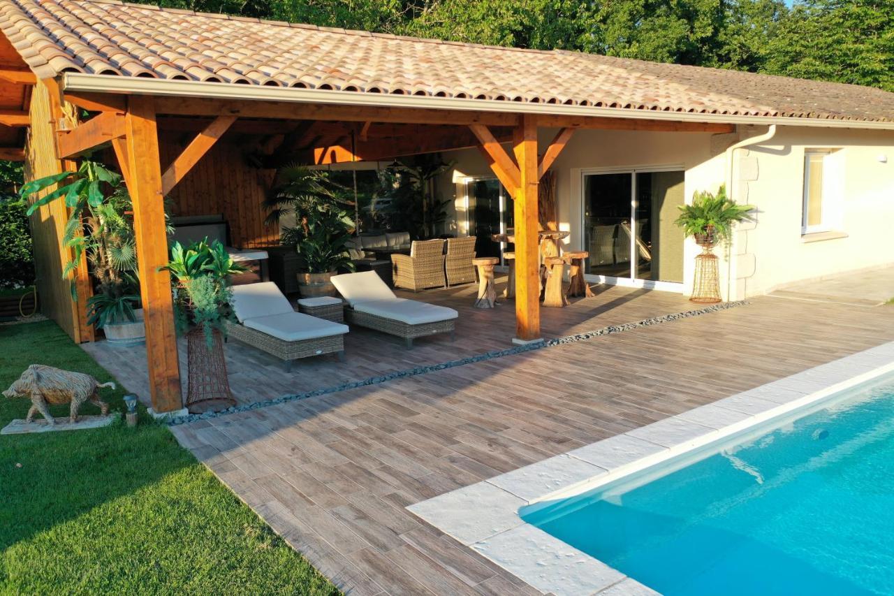 Le Refuge Des Epicuriens Villa Eymet Exterior foto