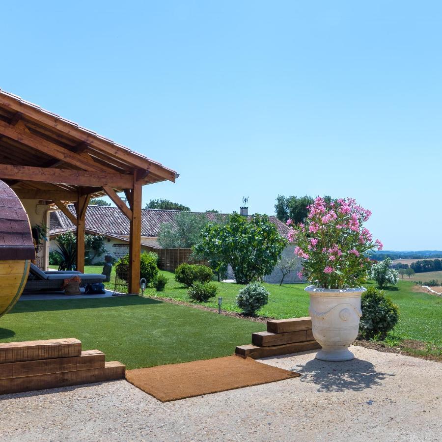 Le Refuge Des Epicuriens Villa Eymet Exterior foto